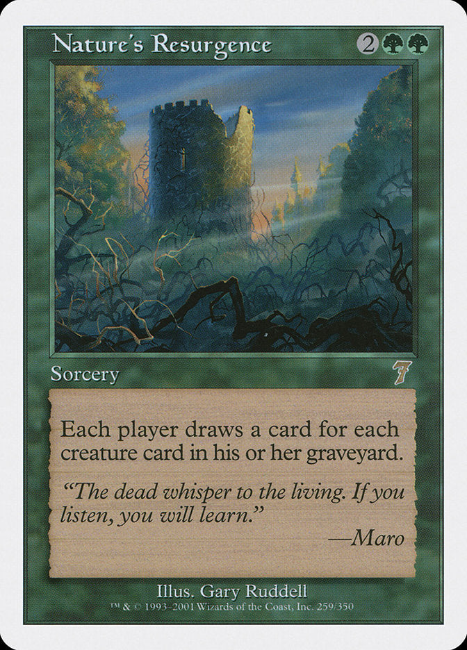 Nature's Resurgence [Seventh Edition] | Local Legends