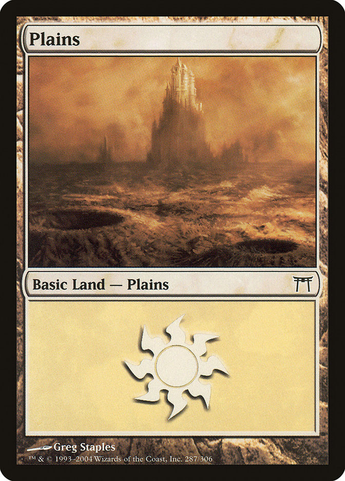 Plains (287) [Champions of Kamigawa] | Local Legends