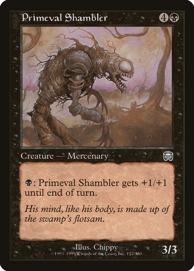 Primeval Shambler [Mercadian Masques] | Golgari Games