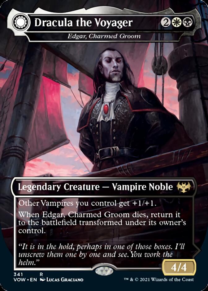 Edgar, Charmed Groom // Edgar Markov's Coffin - Dracula the Voyager // Casket of Native Earth [Innistrad: Crimson Vow] | Local Legends