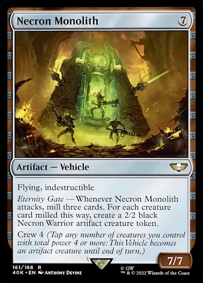Necron Monolith (Surge Foil) [Universes Beyond: Warhammer 40,000] | Local Legends