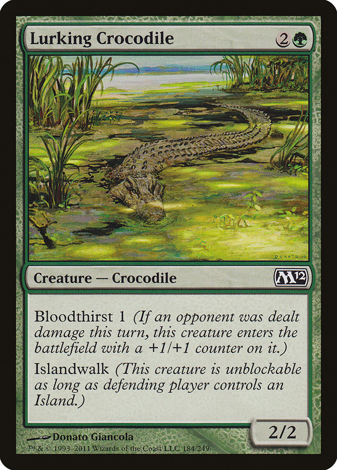 Lurking Crocodile [Magic 2012] | Local Legends