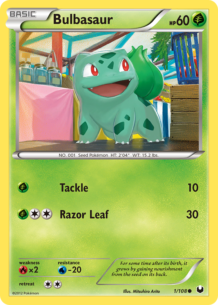 Bulbasaur (1/108) [Black & White: Dark Explorers] | Golgari Games