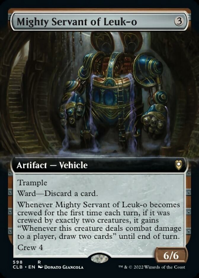 Mighty Servant of Leuk-o (Extended Art) [Commander Legends: Battle for Baldur's Gate] | Local Legends