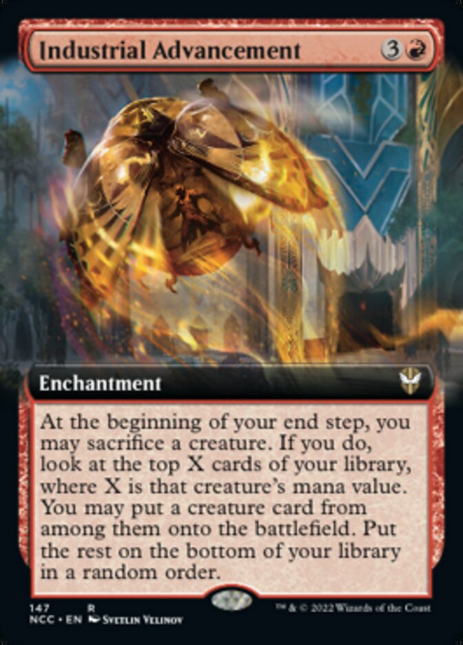 Industrial Advancement (Extended Art) [Streets of New Capenna Commander] | Local Legends