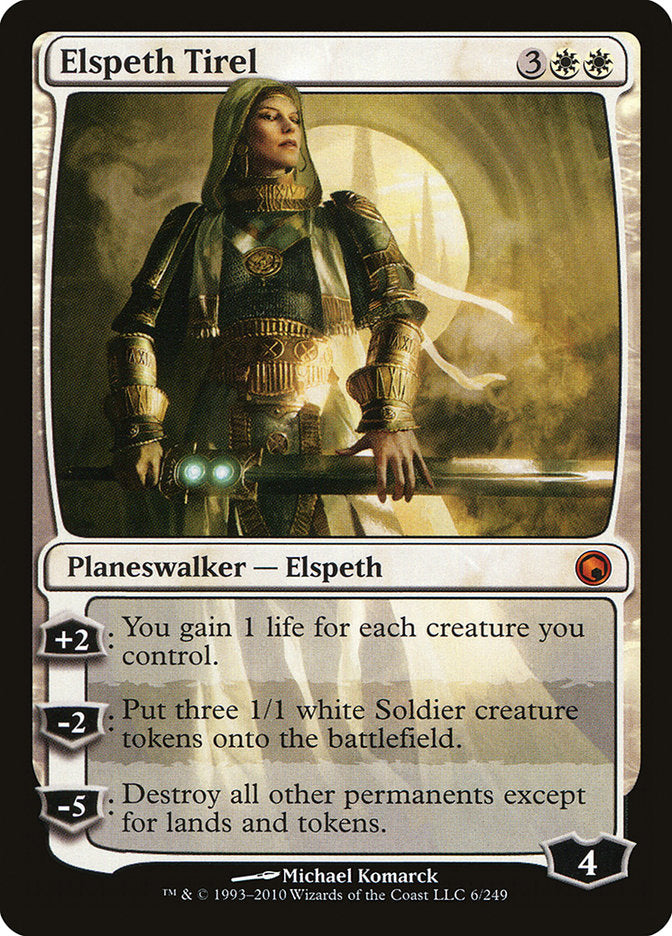 Elspeth Tirel [Scars of Mirrodin] | Golgari Games