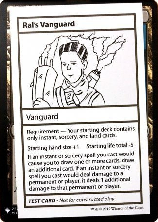 Ral's Vanguard (2021 Edition) [Mystery Booster Playtest Cards] | Golgari Games