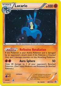 Lucario (80/113) (Cosmos Holo) [Black & White: Legendary Treasures] | Golgari Games