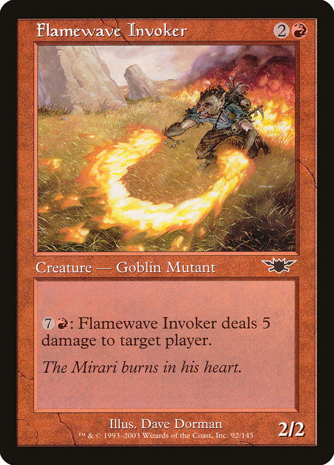 Flamewave Invoker [Legions] | Golgari Games