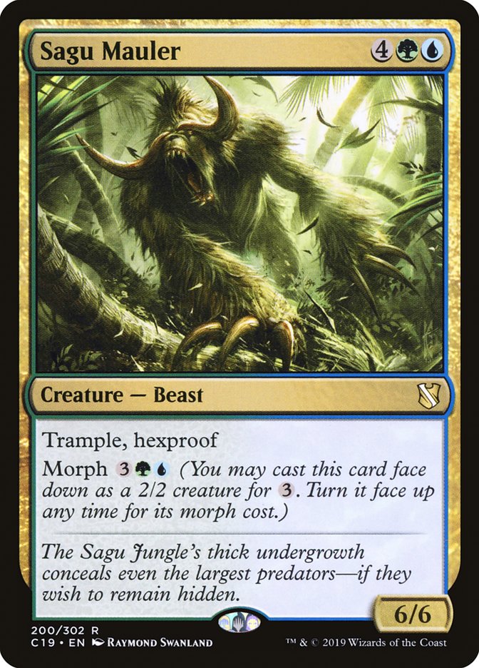 Sagu Mauler [Commander 2019] | Golgari Games