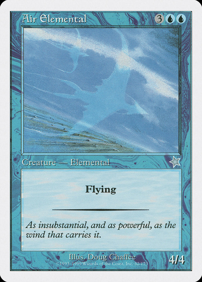 Air Elemental [Starter 1999] | Golgari Games