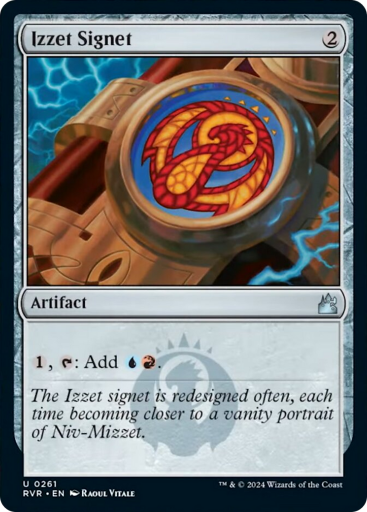 Izzet Signet [Ravnica Remastered] | Local Legends