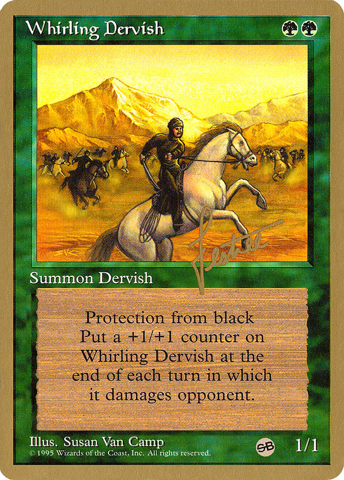 Whirling Dervish (Bertrand Lestree) (SB) [Pro Tour Collector Set] | Golgari Games