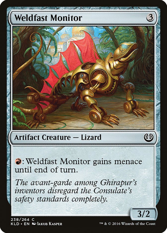 Weldfast Monitor [Kaladesh] | Golgari Games