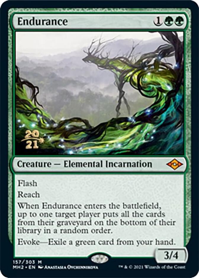 Endurance [Modern Horizons 2 Prerelease Promos] | Golgari Games