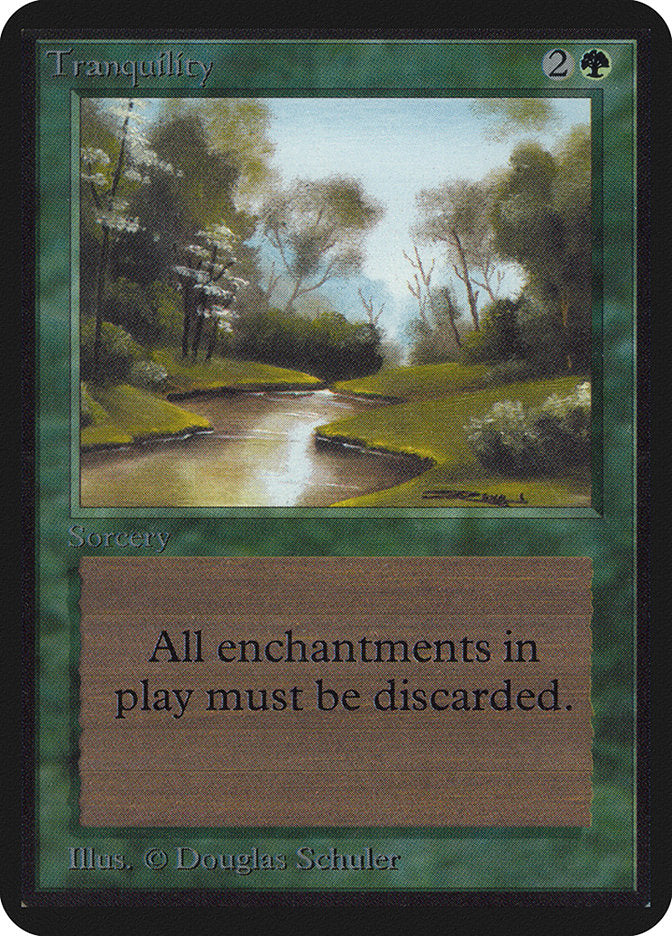 Tranquility [Alpha Edition] | Golgari Games