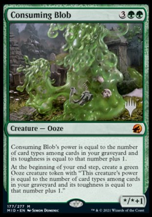 Consuming Blob (Promo Pack) [Innistrad: Midnight Hunt Promos] | Golgari Games