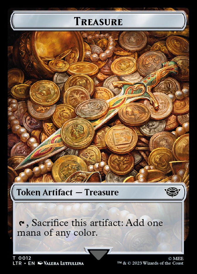 Treasure Token [The Lord of the Rings: Tales of Middle-Earth Tokens] | Golgari Games