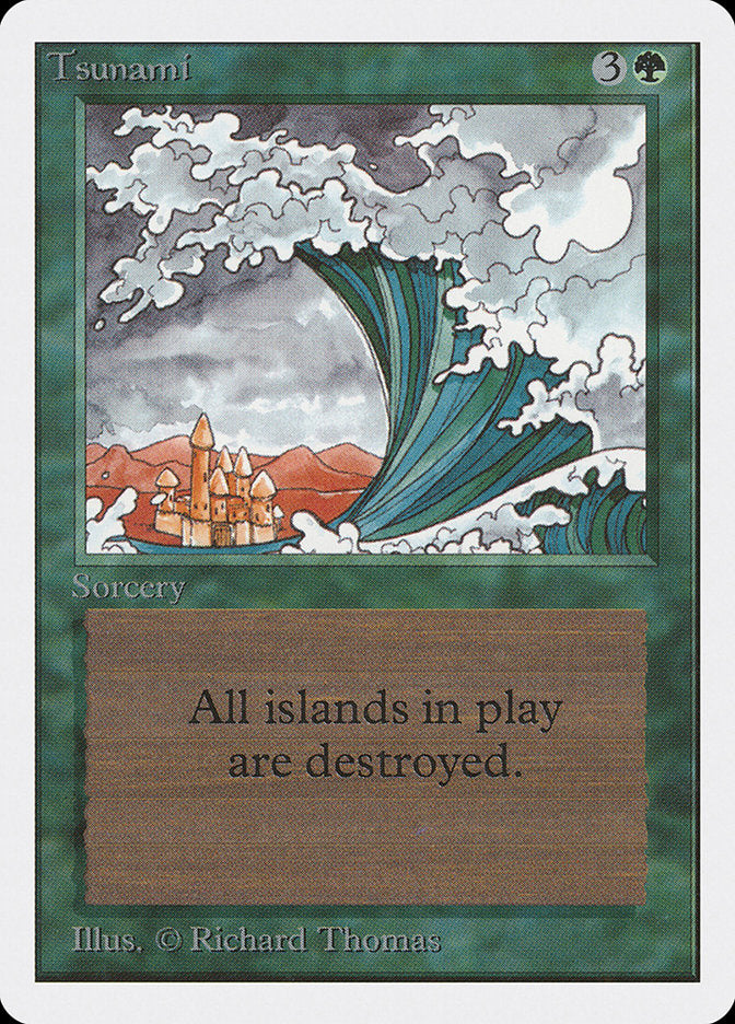 Tsunami [Unlimited Edition] | Golgari Games