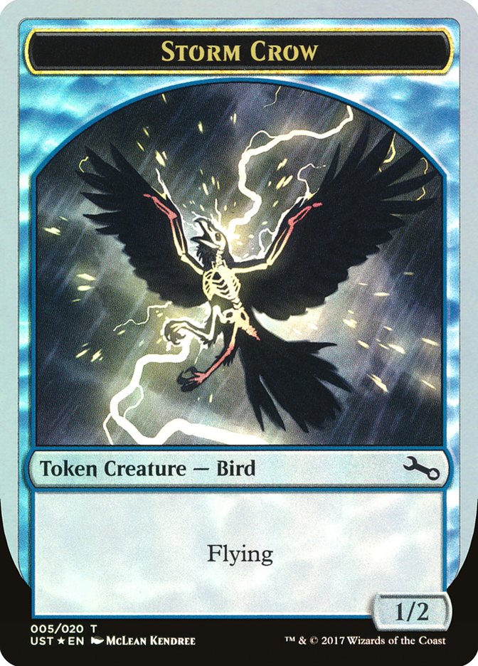 Storm Crow Token [Unstable Tokens] | Local Legends