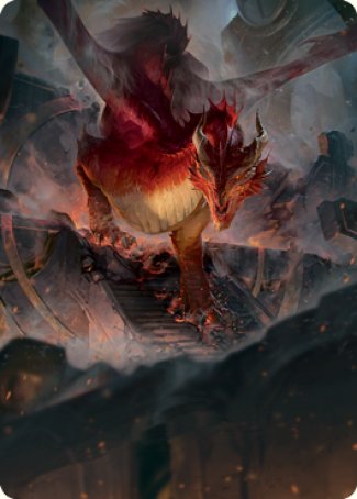 Red Dragon Art Card [Dungeons & Dragons: Adventures in the Forgotten Realms Art Series] | Local Legends
