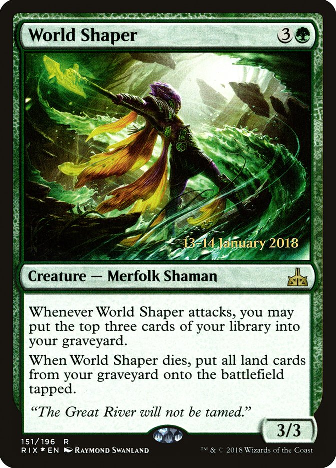 World Shaper [Rivals of Ixalan Prerelease Promos] | Golgari Games