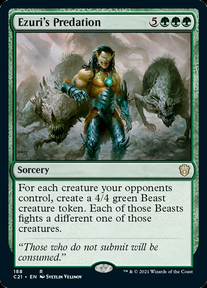 Ezuri's Predation [Commander 2021] | Local Legends