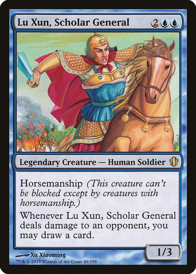 Lu Xun, Scholar General [Commander 2013] | Golgari Games