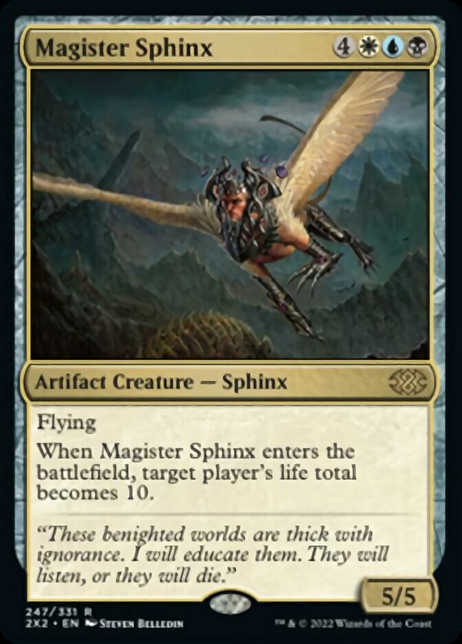 Magister Sphinx [Double Masters 2022] | Golgari Games