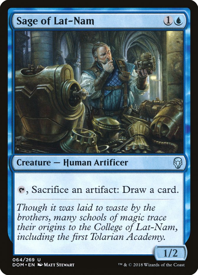 Sage of Lat-Nam [Dominaria] | Local Legends
