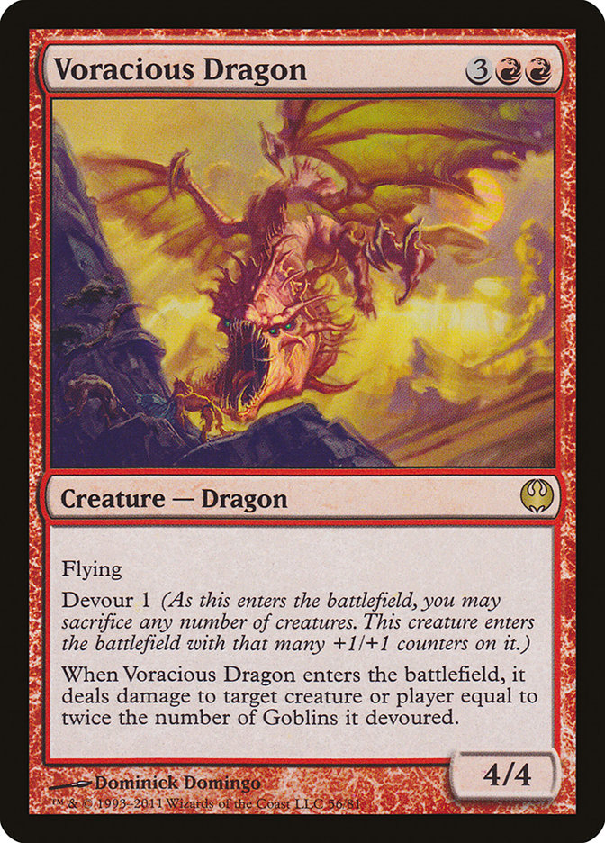 Voracious Dragon [Duel Decks: Knights vs. Dragons] | Local Legends