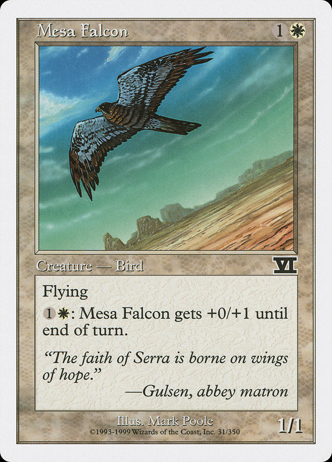 Mesa Falcon [Classic Sixth Edition] | Golgari Games