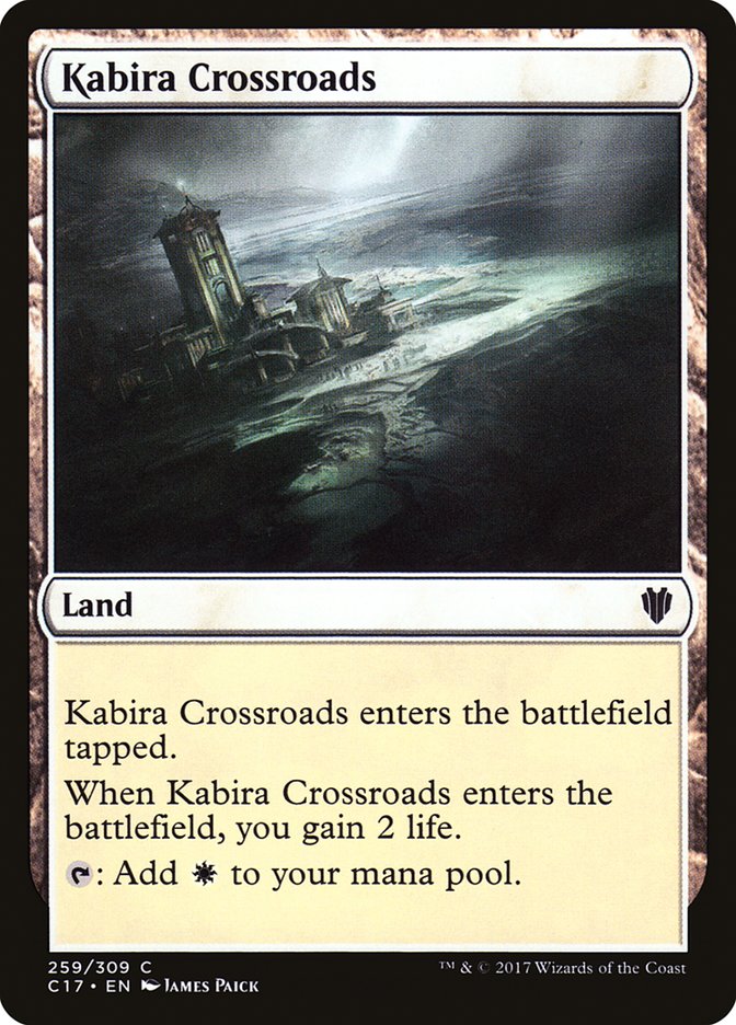 Kabira Crossroads [Commander 2017] | Local Legends