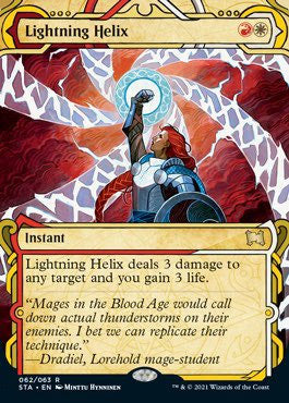 Lightning Helix (Foil Etched) [Strixhaven: School of Mages Mystical Archive] | Local Legends