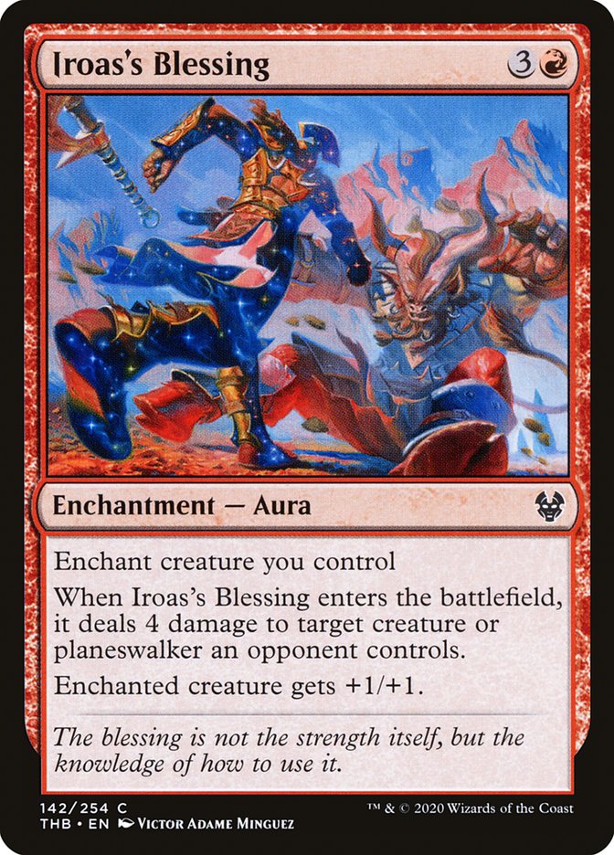 Iroas's Blessing [Theros Beyond Death] | Local Legends