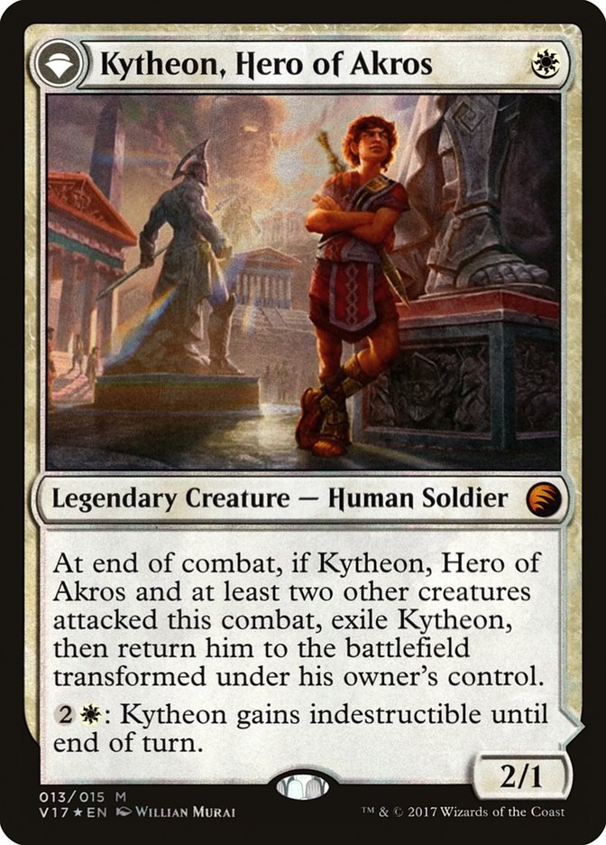 Kytheon, Hero of Akros // Gideon, Battle-Forged [From the Vault: Transform] | Golgari Games