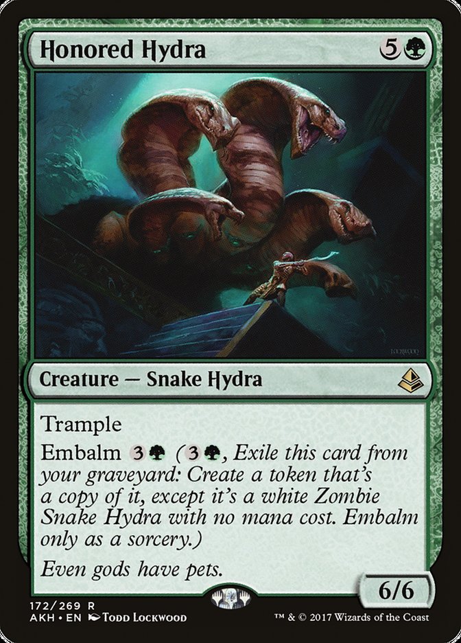 Honored Hydra [Amonkhet] | Golgari Games