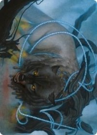 Bind the Monster Art Card [Kaldheim Art Series] | Golgari Games