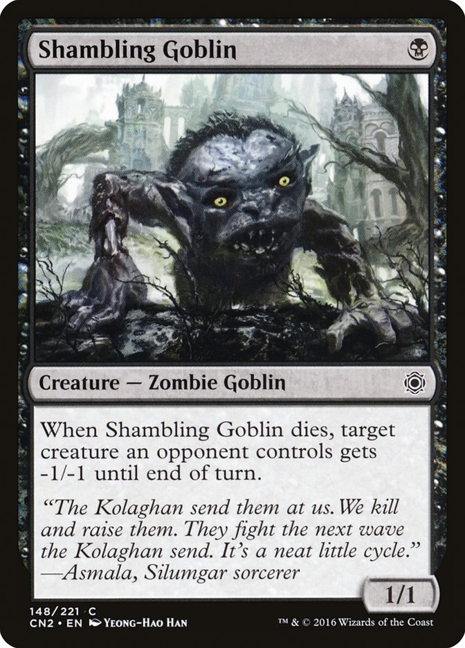 Shambling Goblin [Conspiracy: Take the Crown] | Golgari Games