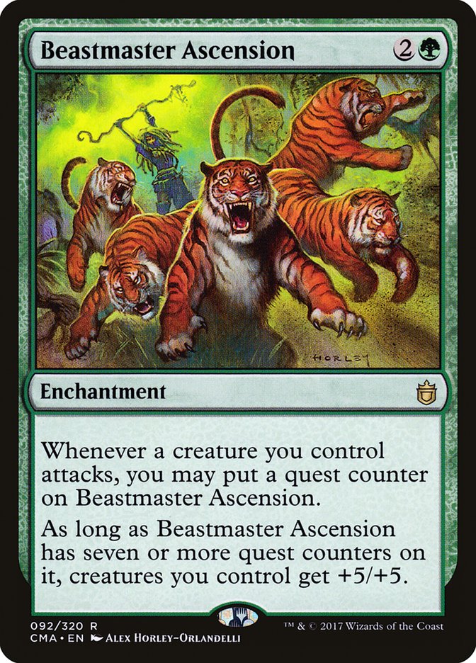 Beastmaster Ascension [Commander Anthology] | Golgari Games