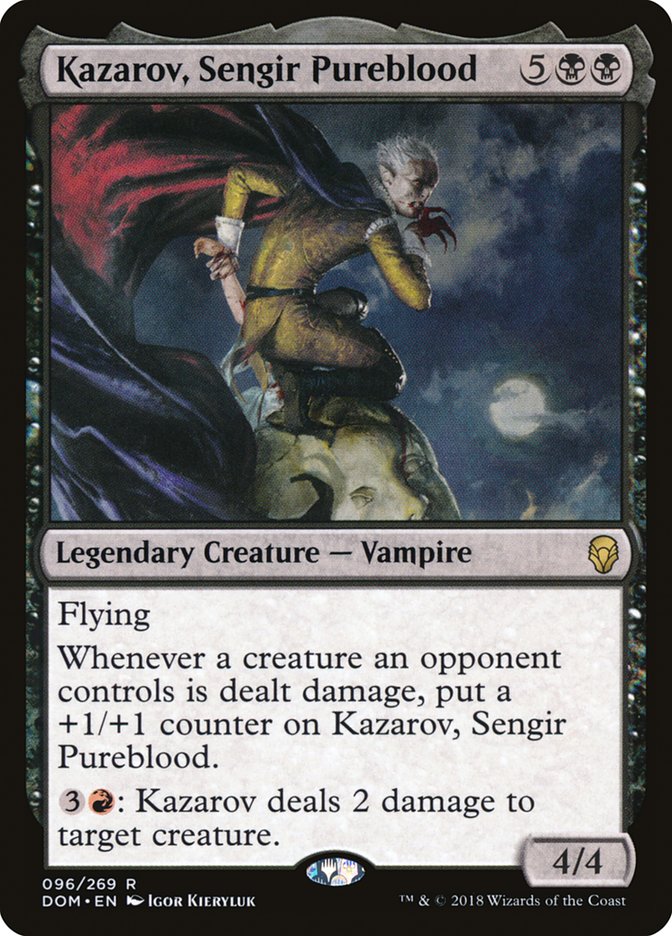 Kazarov, Sengir Pureblood [Dominaria] | Golgari Games