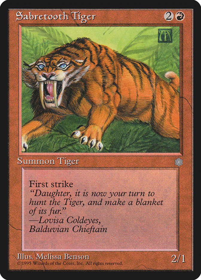 Sabretooth Tiger [Ice Age] | Local Legends
