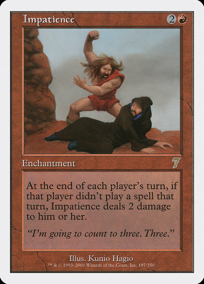Impatience [Seventh Edition] | Local Legends