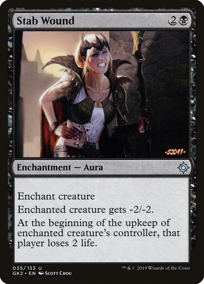 Stab Wound [Ravnica Allegiance Guild Kit] | Local Legends