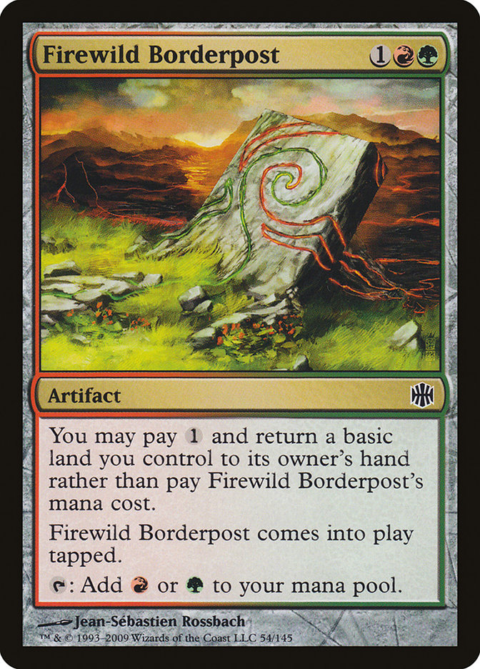 Firewild Borderpost [Alara Reborn] | Golgari Games