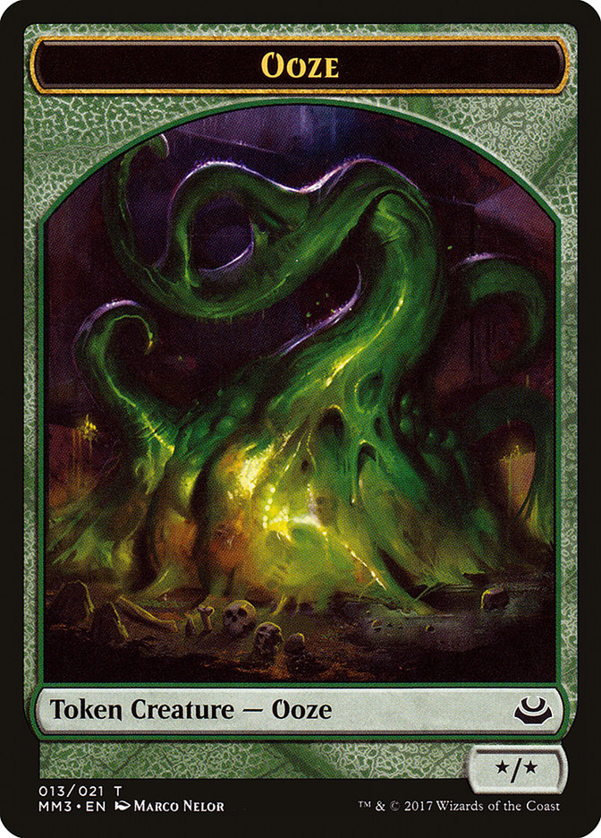 Ooze Token [Modern Masters 2017 Tokens] | Golgari Games