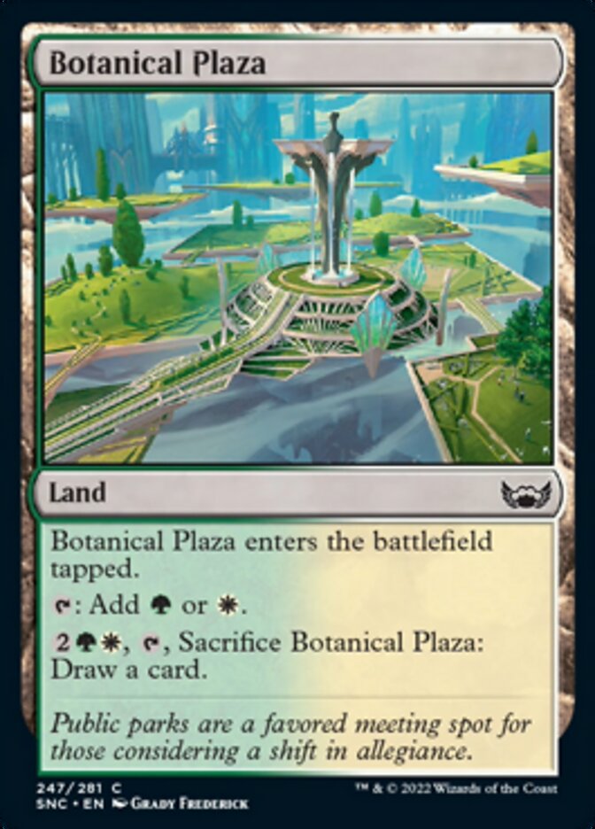 Botanical Plaza [Streets of New Capenna] | Golgari Games