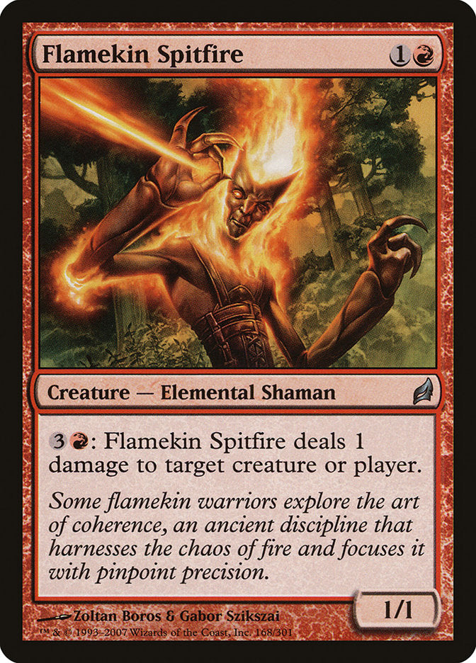 Flamekin Spitfire [Lorwyn] | Local Legends