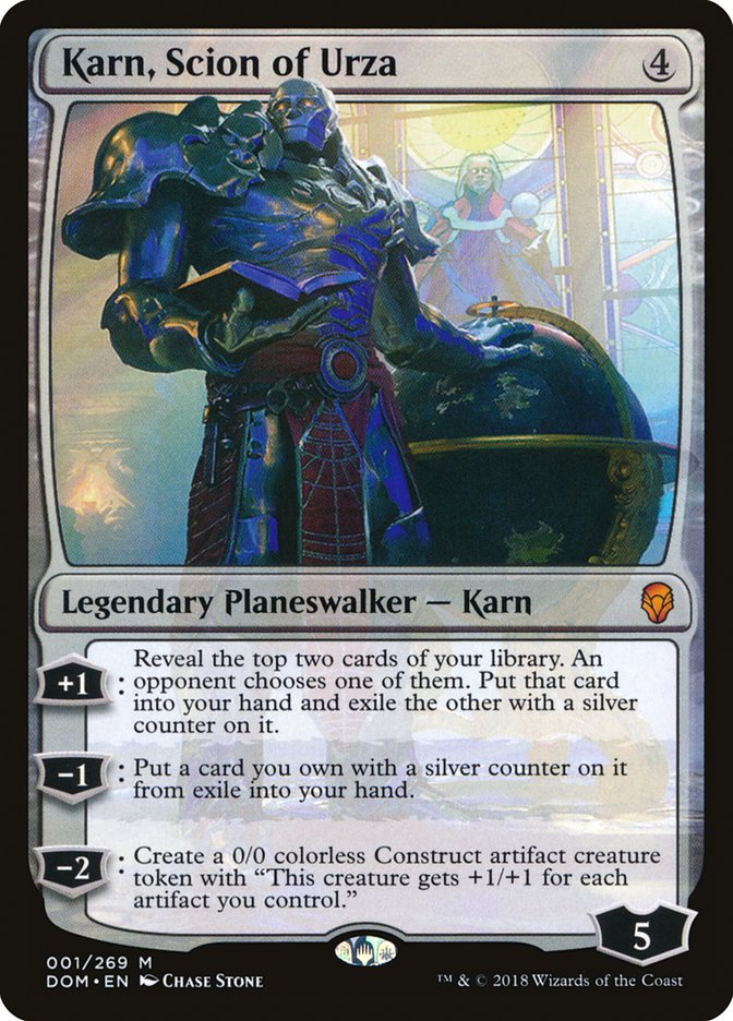 Karn, Scion of Urza [Dominaria] | Golgari Games