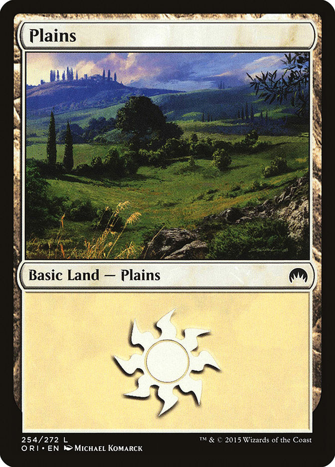 Plains (254) [Magic Origins] | Golgari Games